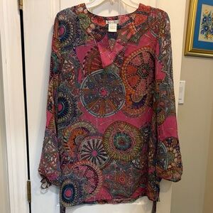 Adore Multicolor Mandala Print Tunic